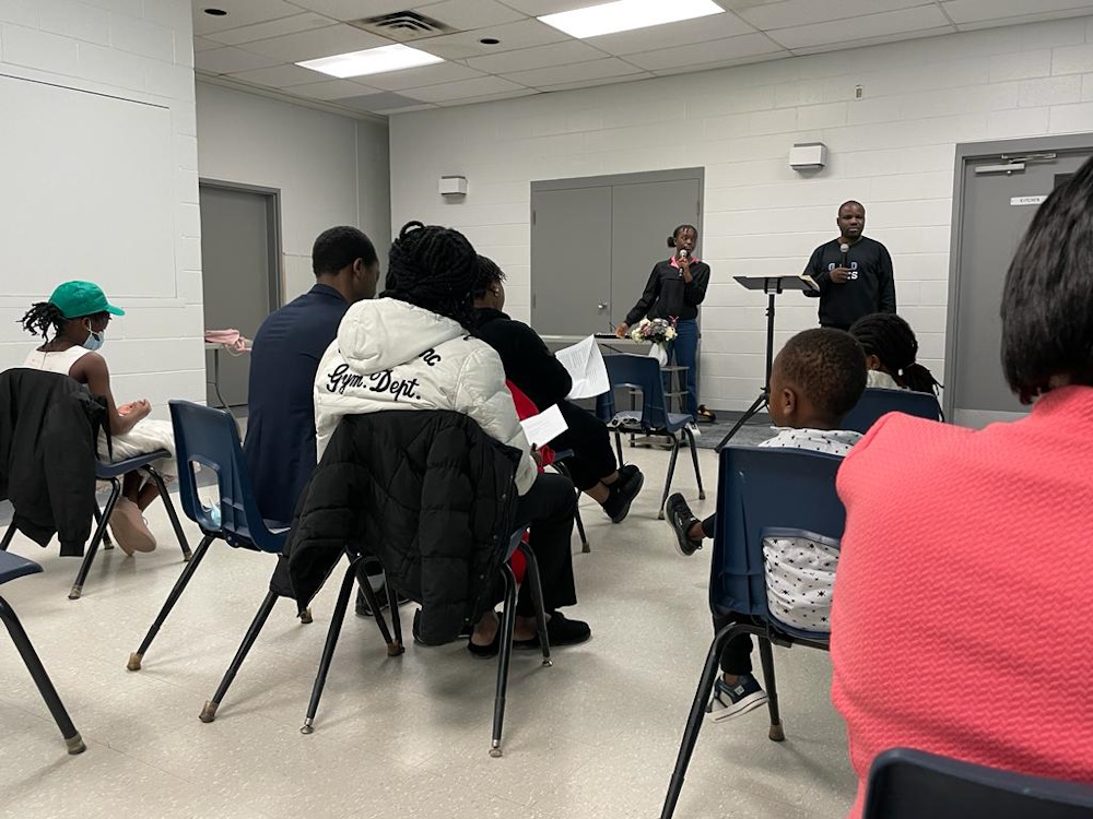 Worship Service at Emmanuel Ministry Worship service
